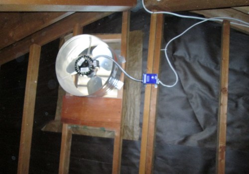 When should you use an attic fan?